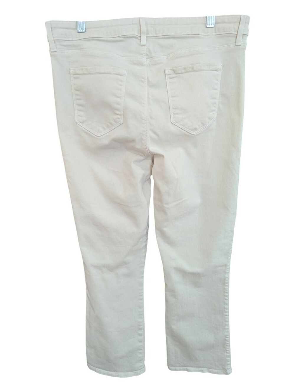 L’Agence Tati Hi Rise Crop Jeans Size 31 French Vanilla Cream Wash *NWOT - Picture 5 of 13